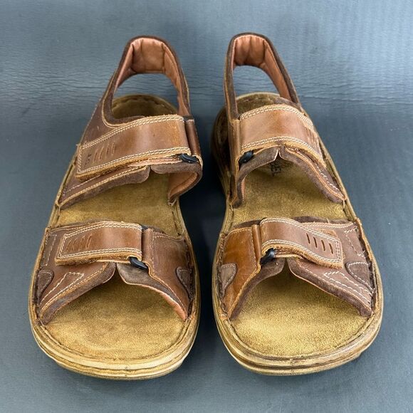 Josef Seibel Mens Raul 19 Castagne Brazil sandals shoes men’s size 13 main image 5